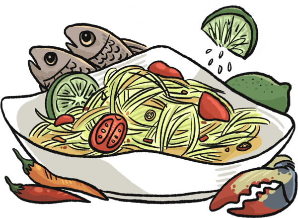 papaya salad